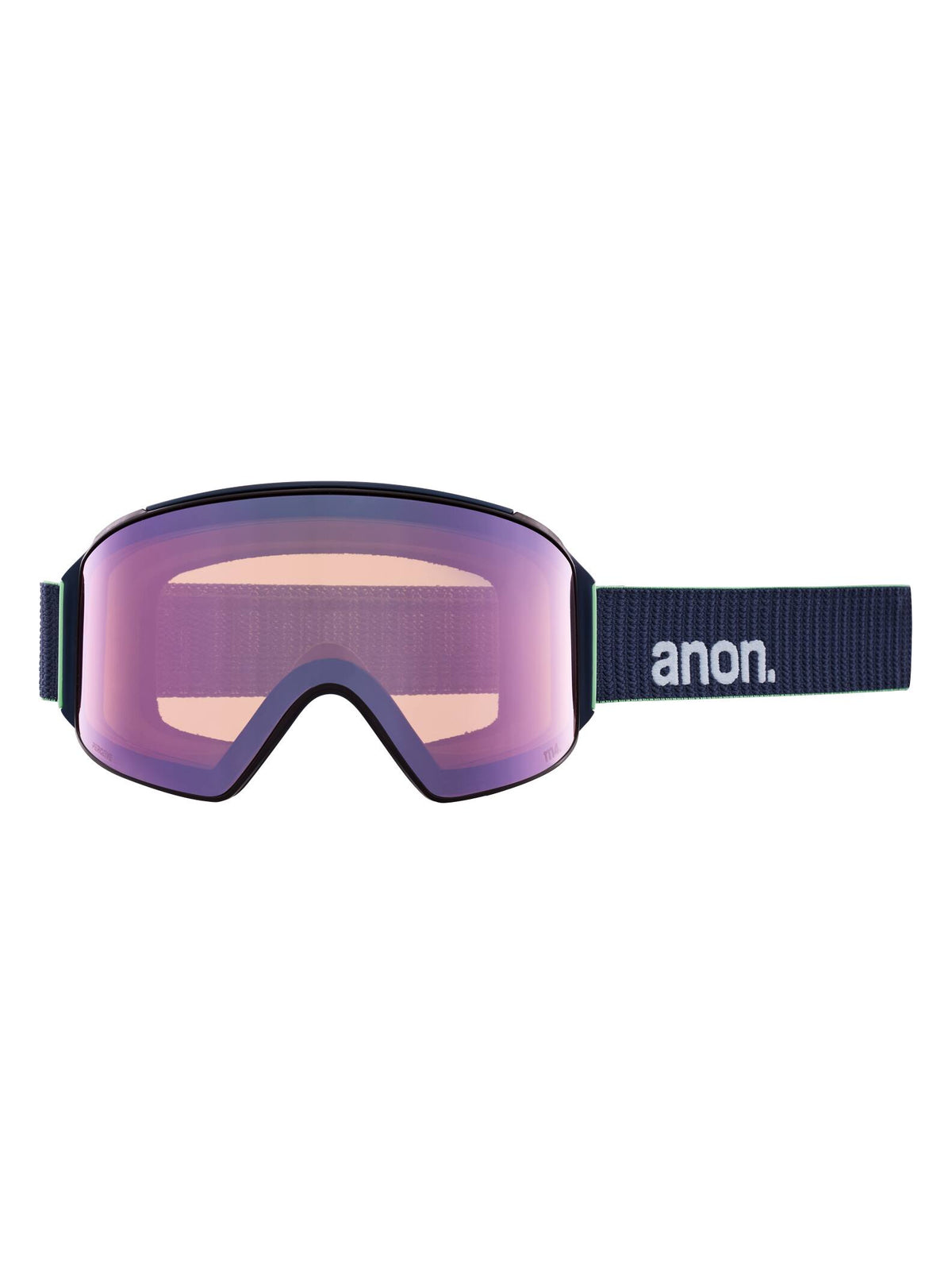 Anon Anon M4 Goggles Cylindrical + Bonus Lens + MFI® Face Mask - Low Bridge Fit Frame: navy, lens: perceive variable blue (21% / s2), spare lens: perceive cloudy pink (53% / s1)