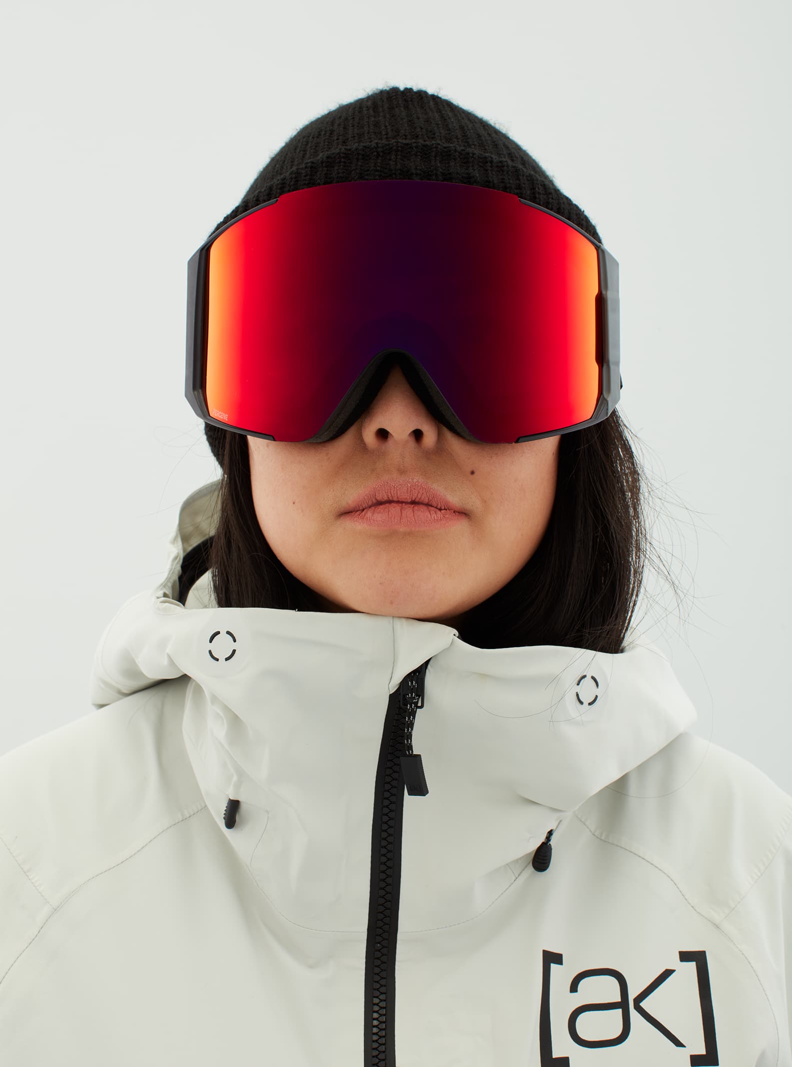 Anon Anon Sync Goggles + Bonus Lens - Low Bridge Fit Frame: rocka, lens: perceive sunny red (14% / s3), spare lens: perceive cloudy burst (59% / s1)