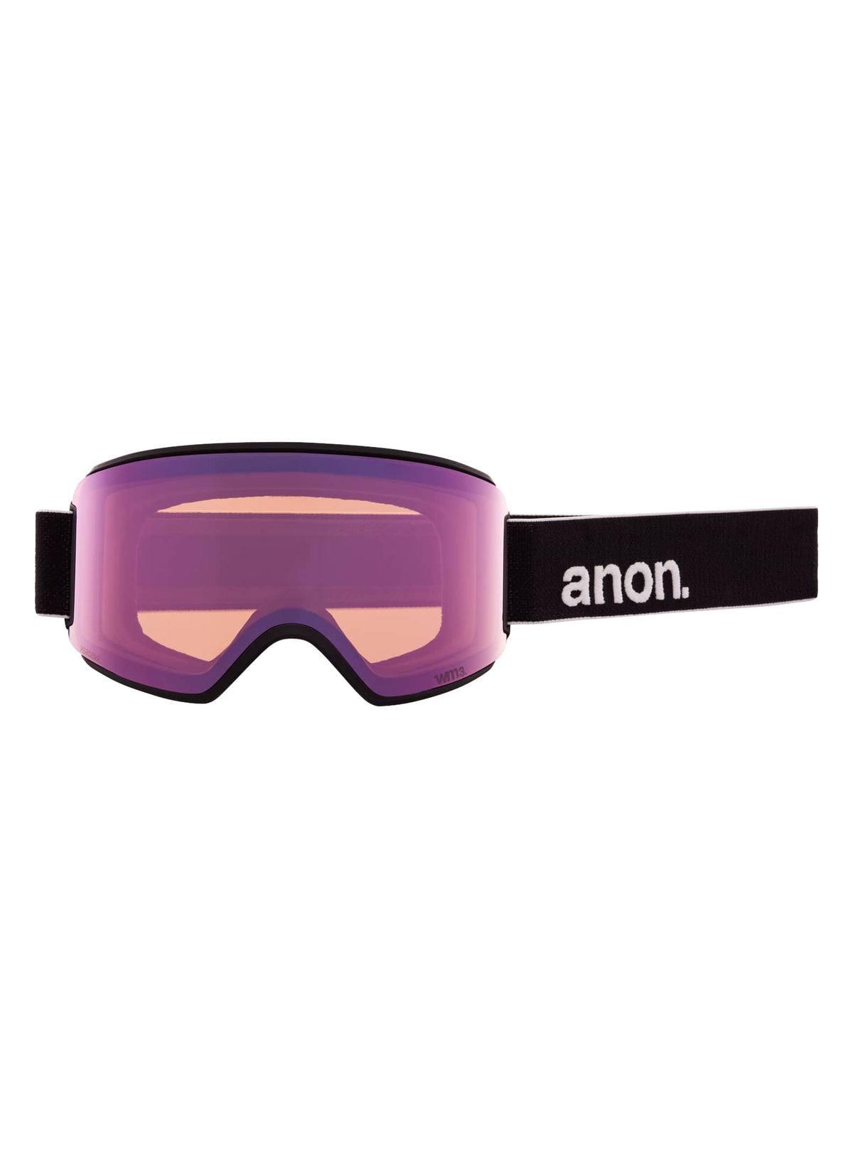 Anon Anon WM3 Goggles + Bonus Lens Frame: black, lens: perceive variable green (22% / s2), spare lens: perceive cloudy pink (53% / s1)