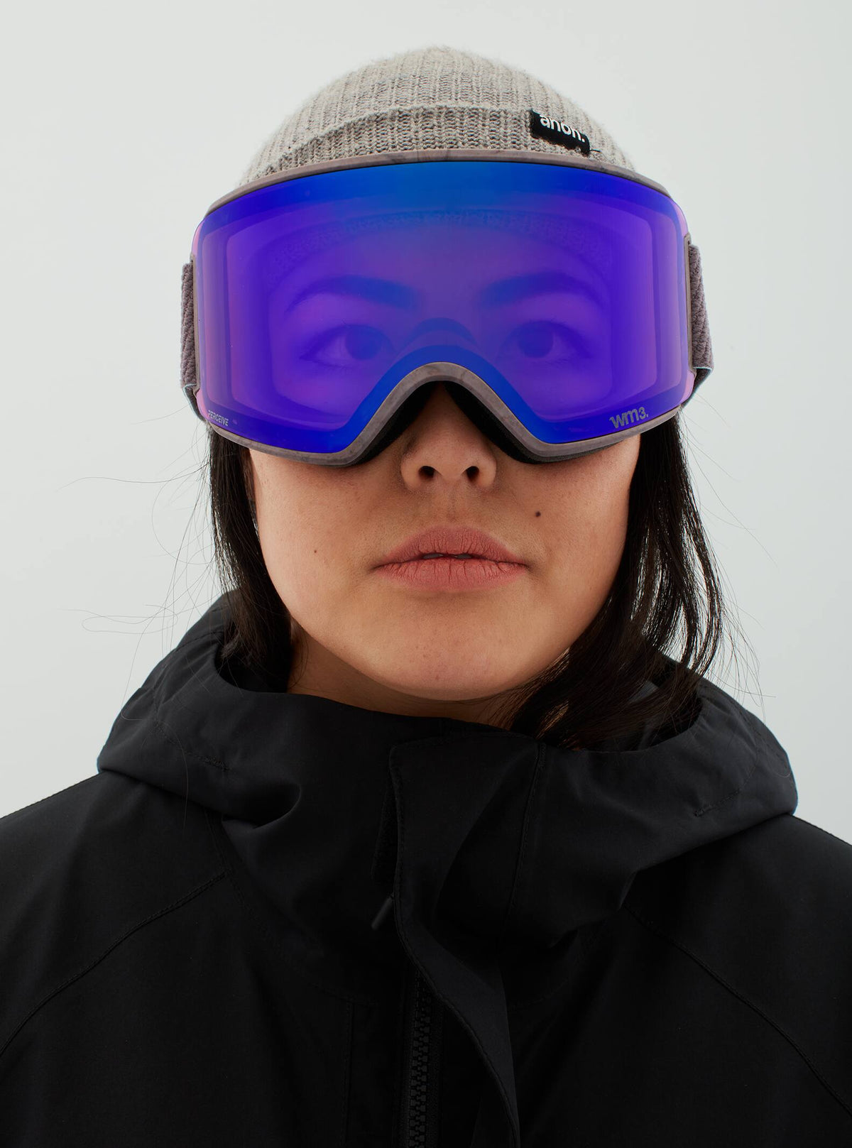 Anon Anon WM3 Goggles + Bonus Lens Frame: purple, lens: perceive variable violet (34% / s2), spare lens: perceive sunny onyx (6% / s4)