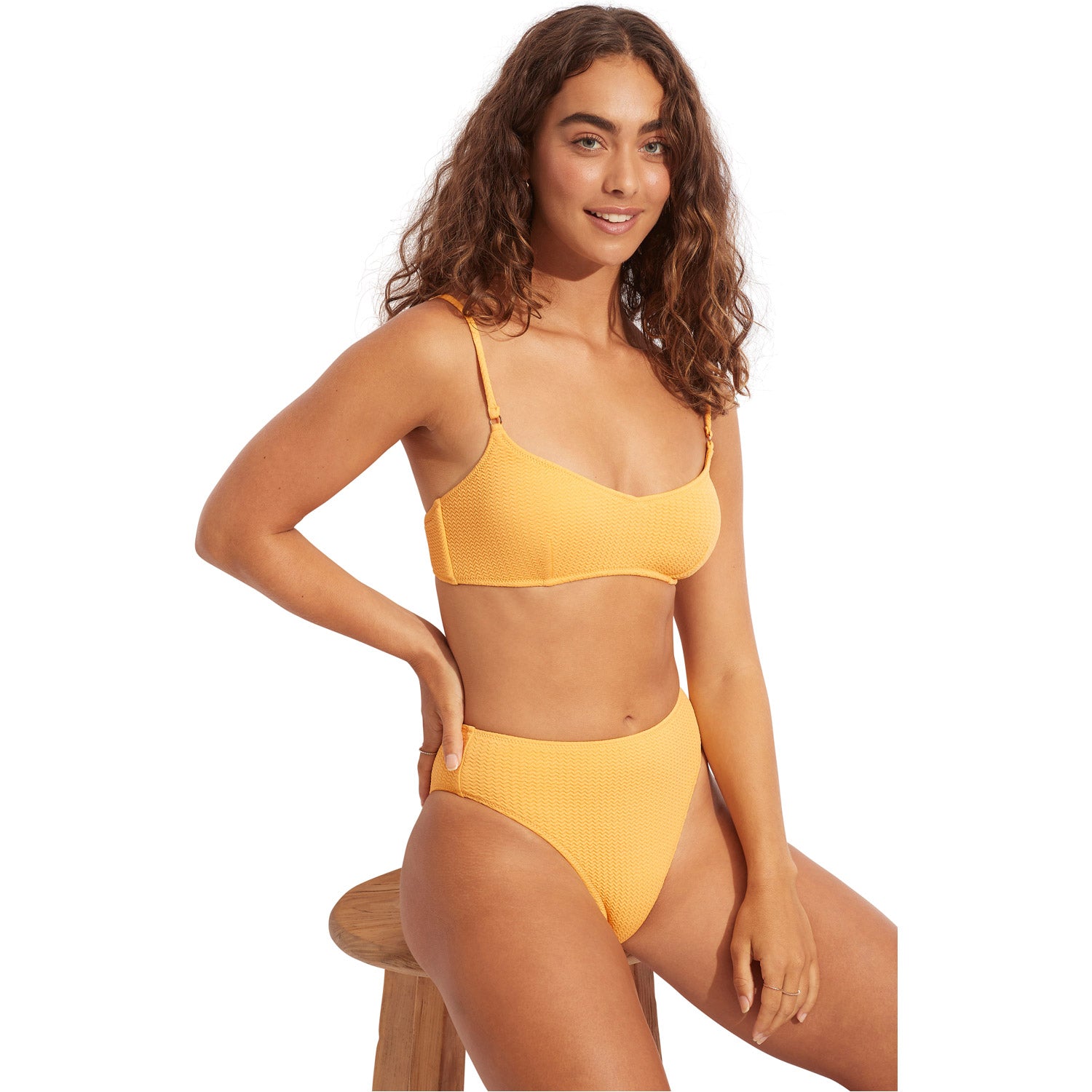 Seafolly Sea Dive Bralette Tuscan Sun