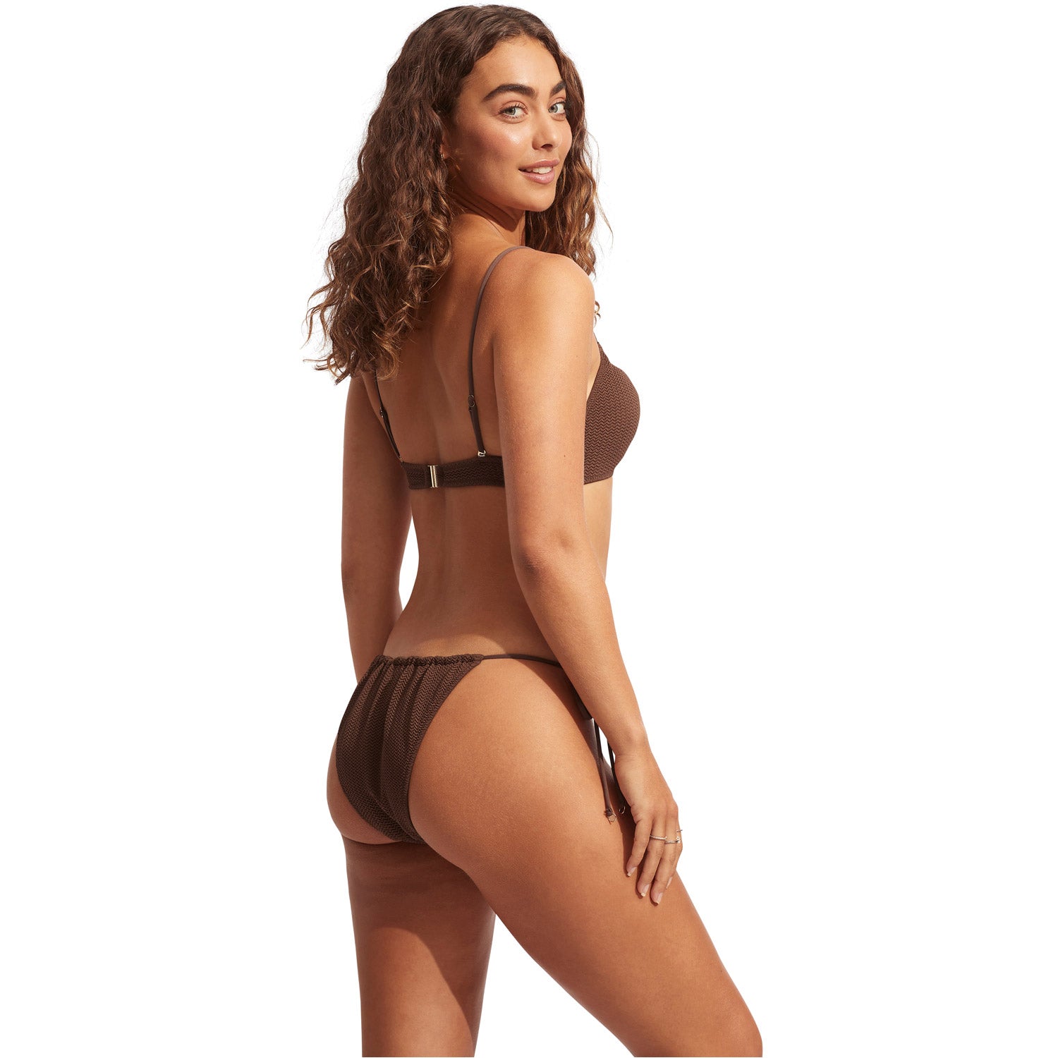 Sea Dive Drawstring Tie Side Rio Bikini Pant