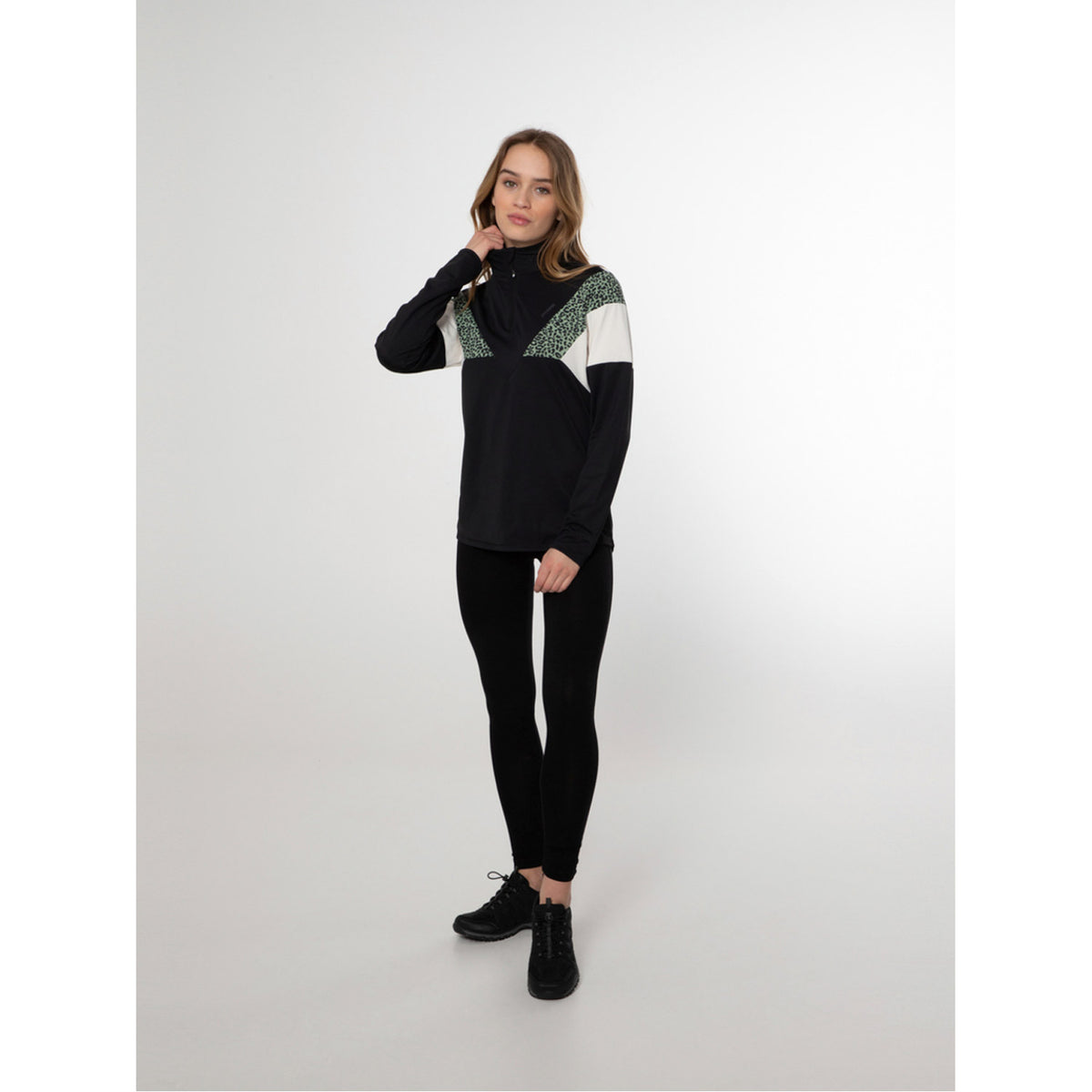 Yingsa 1/4 Zip Ladies Skivvy Top 2022