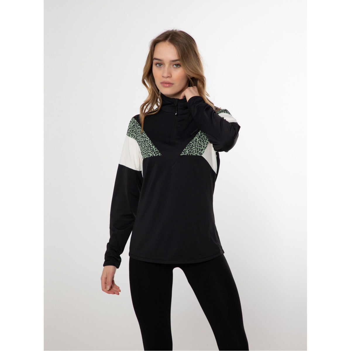 Yingsa 1/4 Zip Ladies Skivvy Top 2022