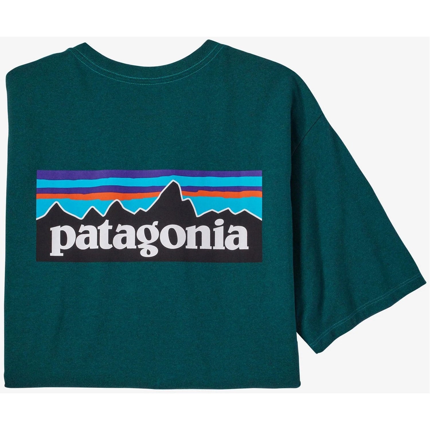 Patagonia Mens P-6 Logo Responsibili-Tee Borealis Green