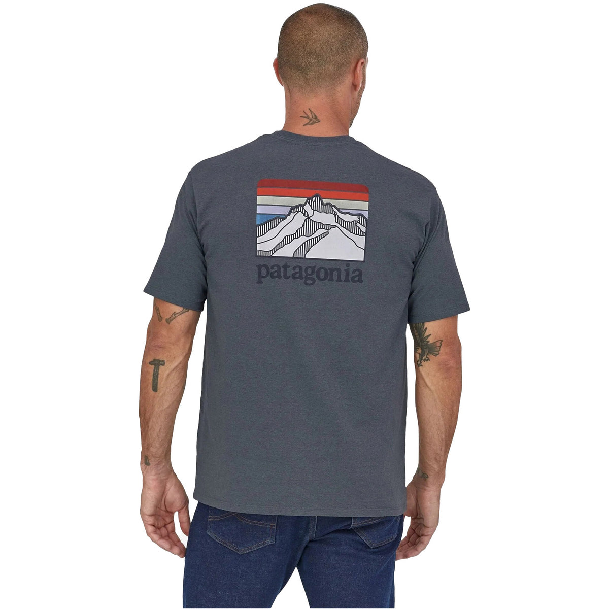 Men's Line Logo Ridge Pocket Responsibili-Tee