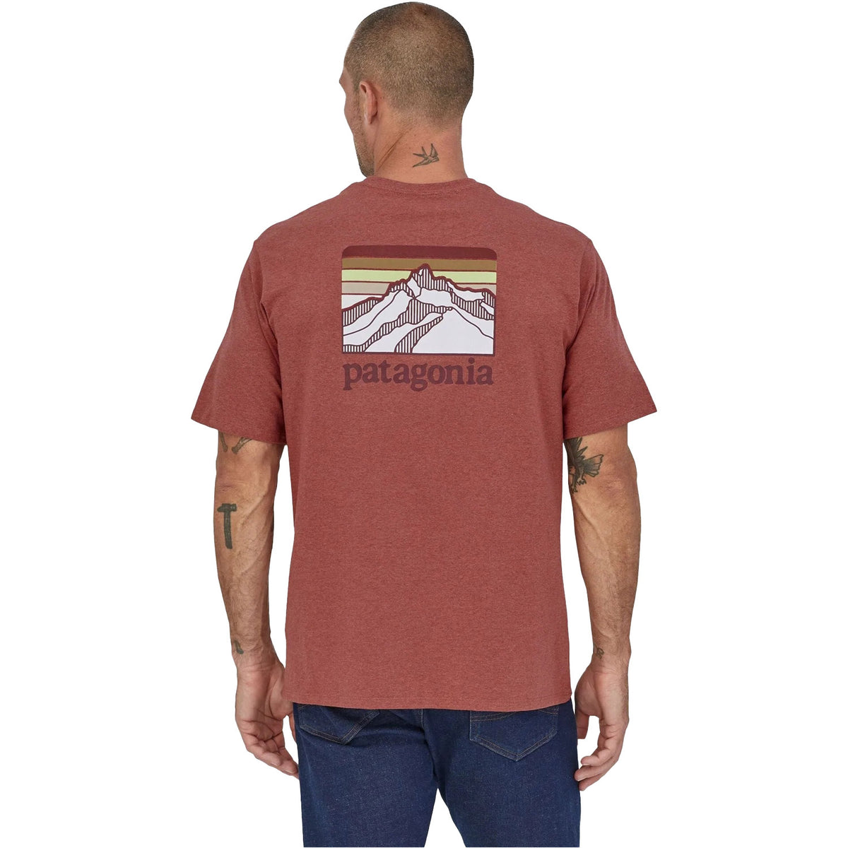Men's Line Logo Ridge Pocket Responsibili-Tee