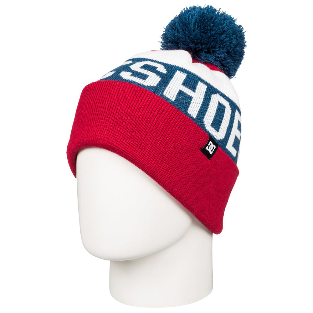 DC C hester Youth Snowboard Beanie 2017 Racing Red