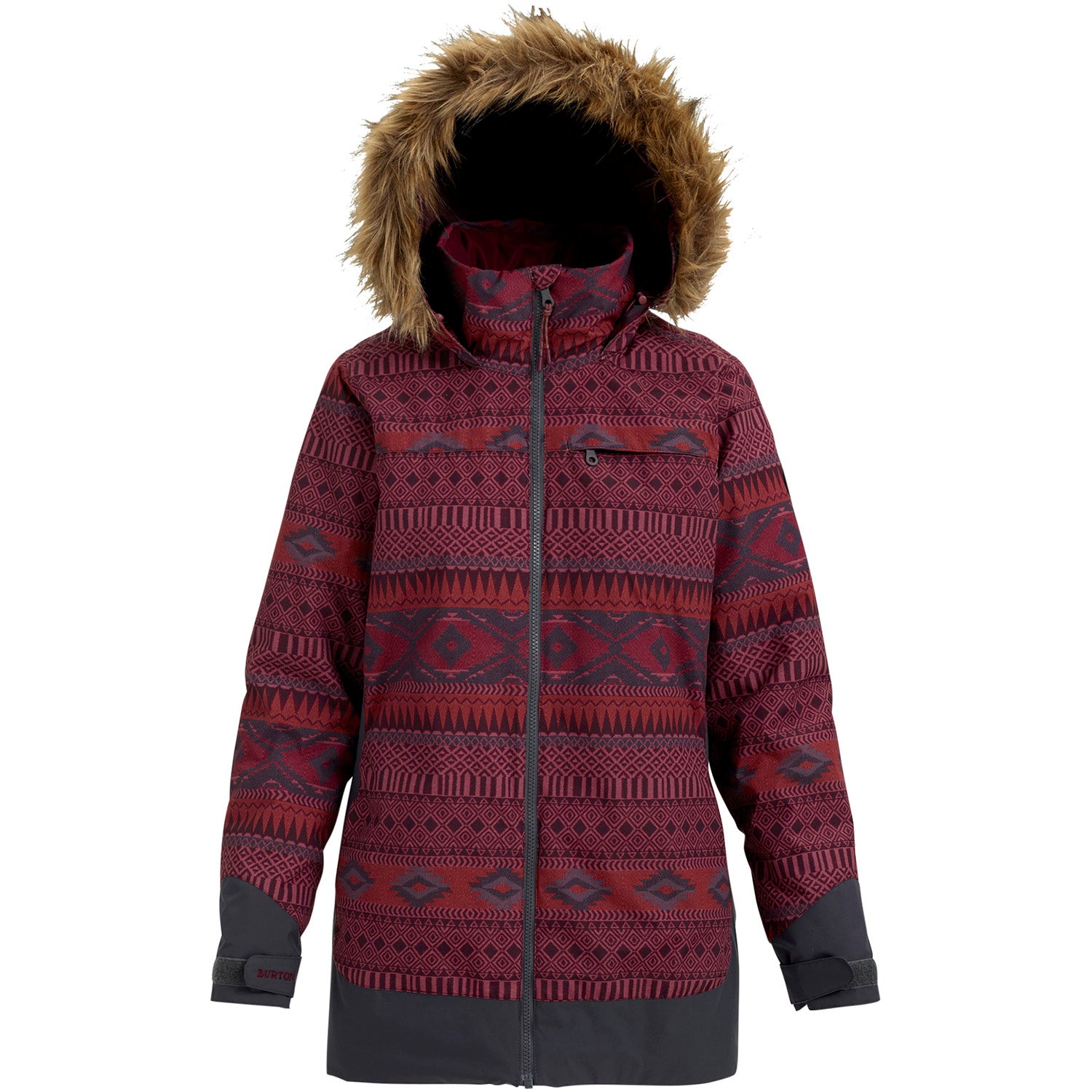 Burton Lelah Snowboard Jacket 2019 Port Royal Freya Weave Trocadero