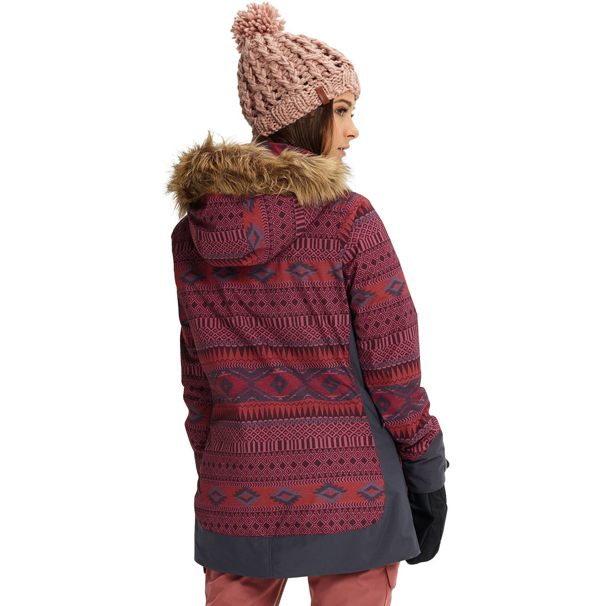 Burton Lelah Snowboard Jacket 2019 Port Royal Freya Weave Trocadero