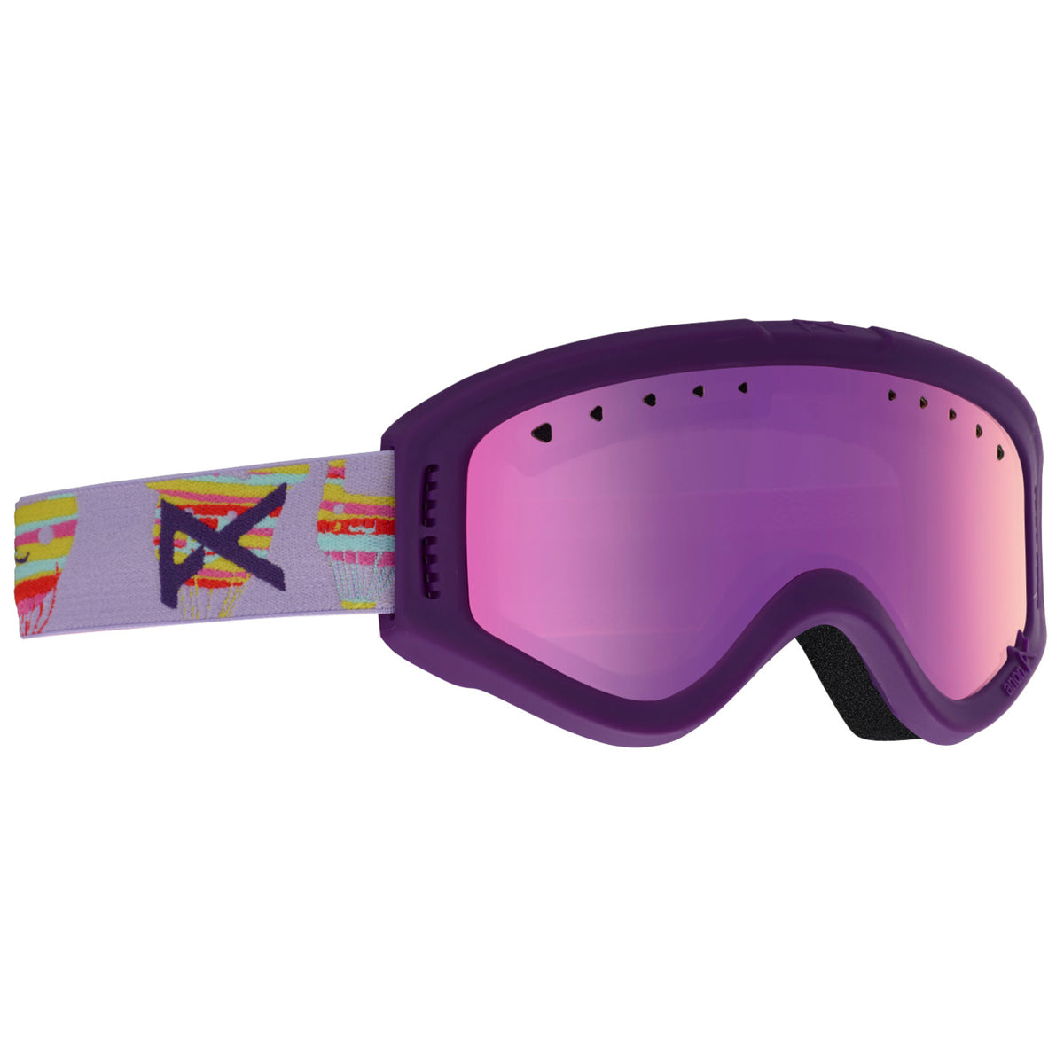 Anon Tracker Youth Goggle 2019 Ballonz Pink Amber lens