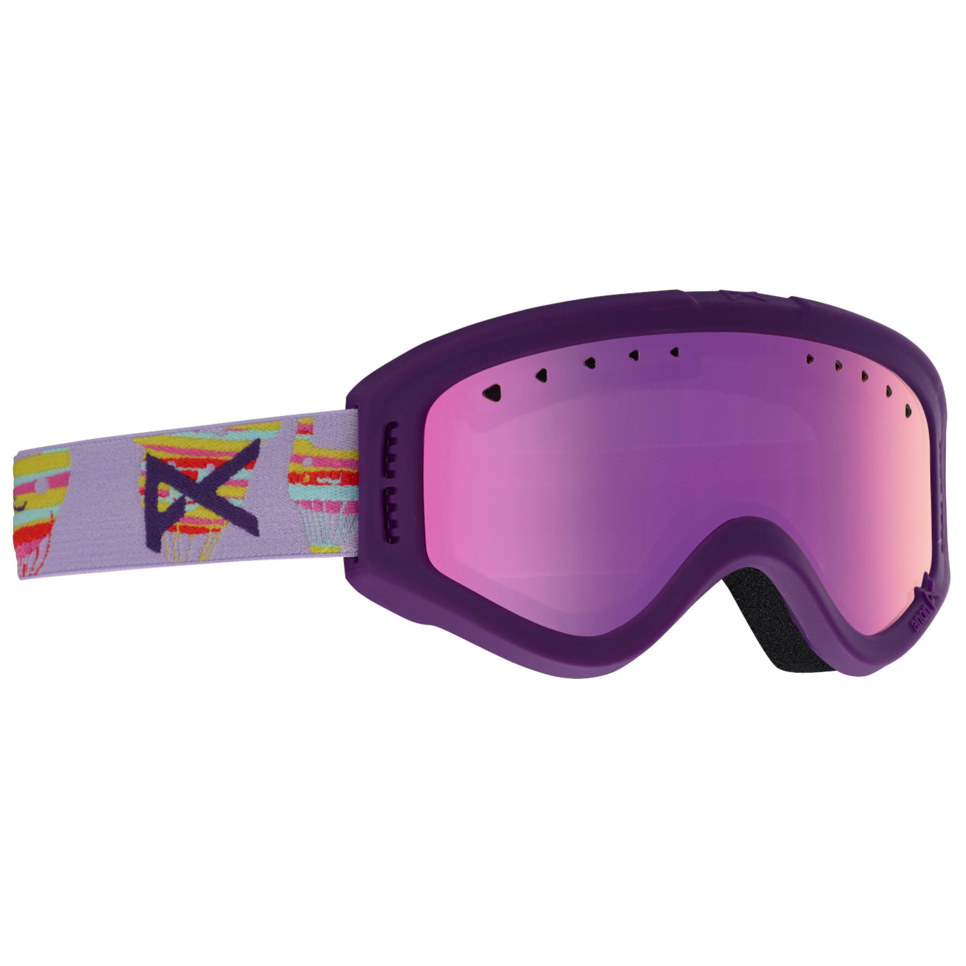 Anon Tracker Youth Goggle 2019 Ballonz Pink Amber lens