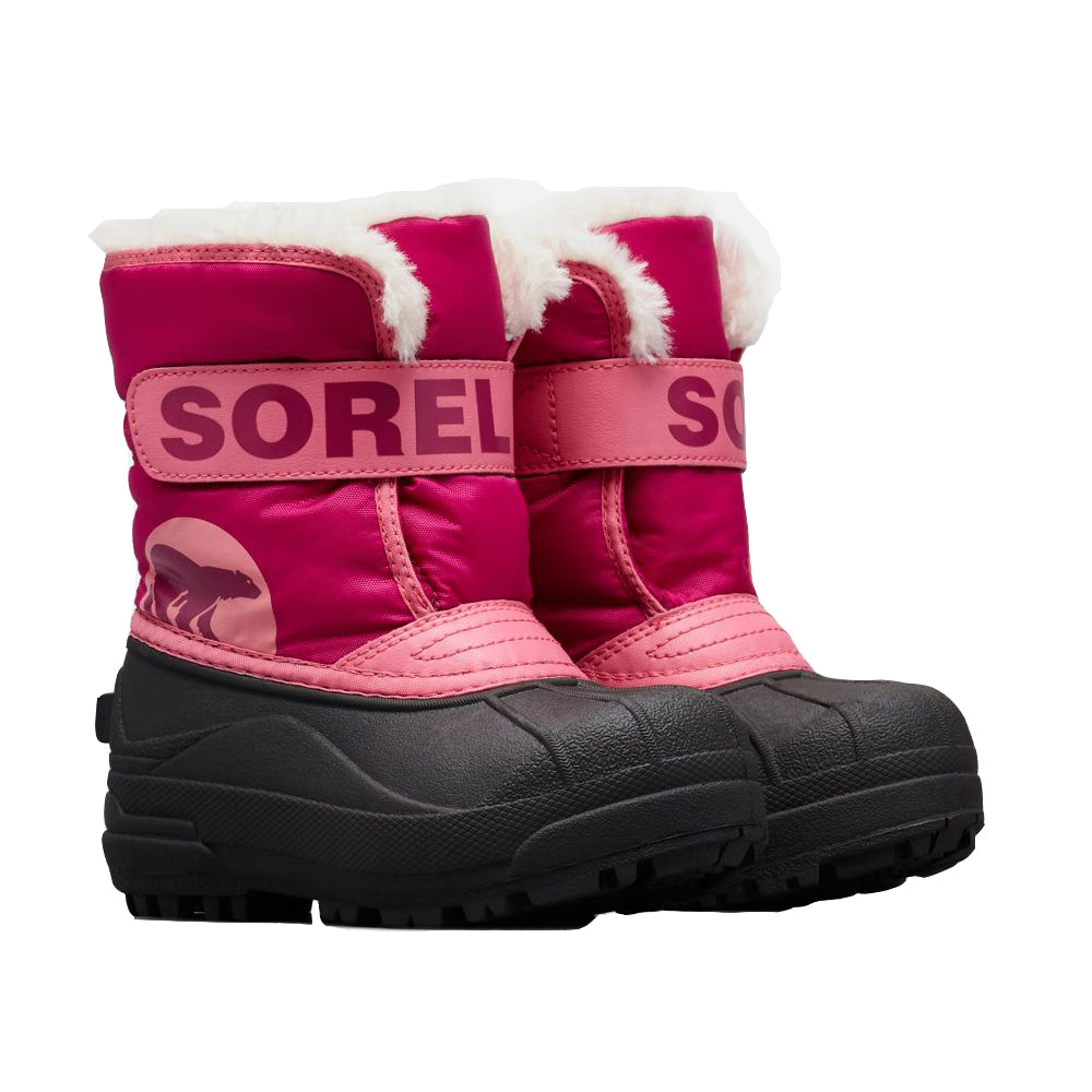 Sorel Snow Commander Kids Apre Boot 2019 Tropic Pink Deep Blush