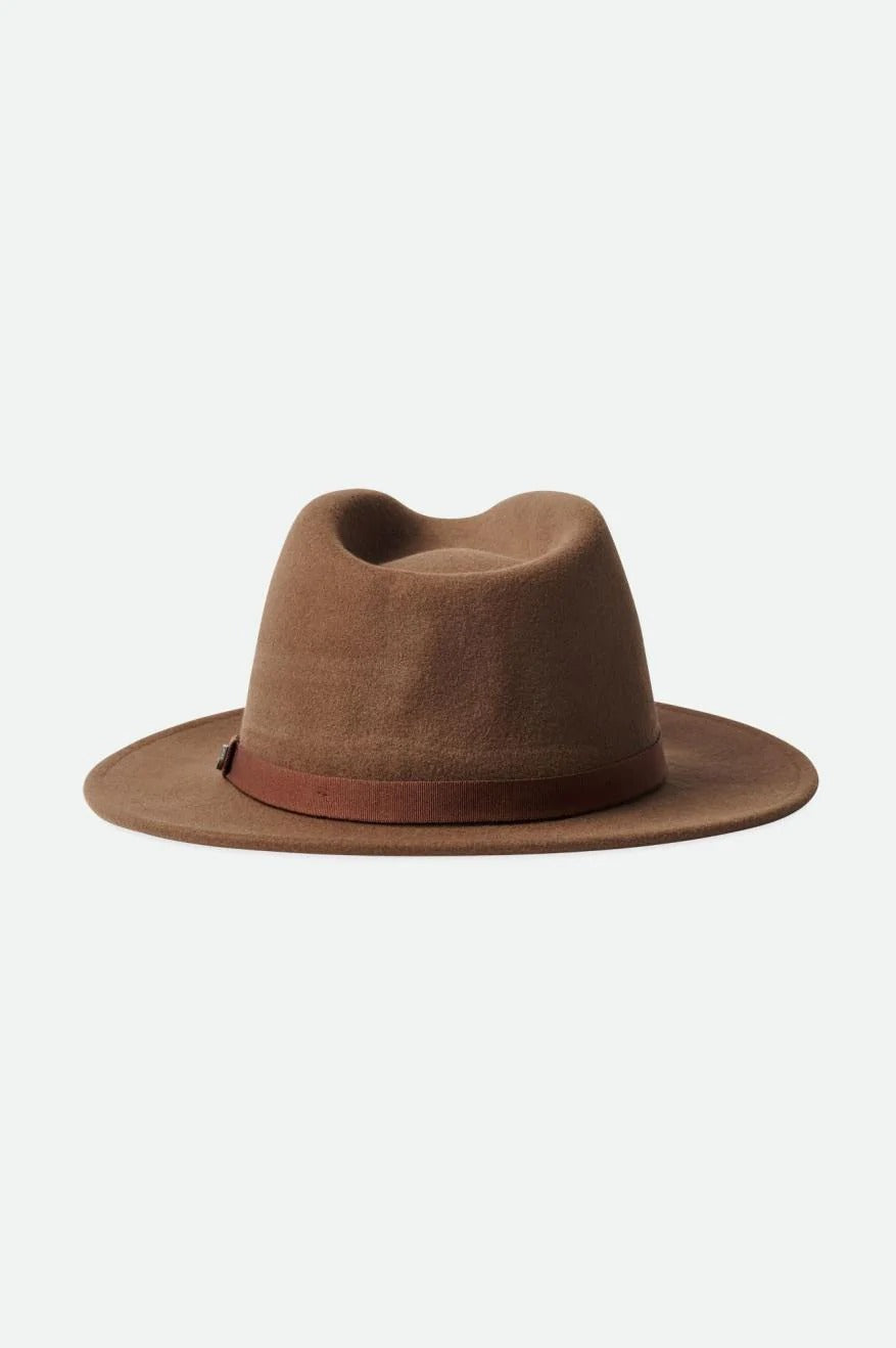 Wesley Packable Fedora Desert Palm