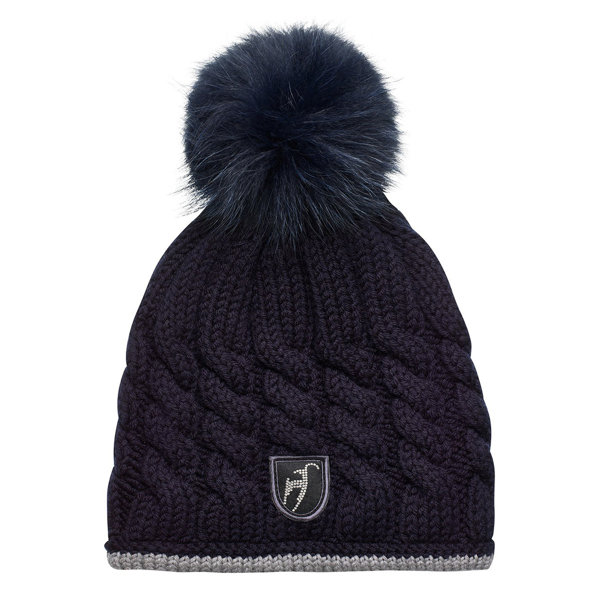 Toni Sailer Sandrina Fur Ski Beanie 2019 Midnight