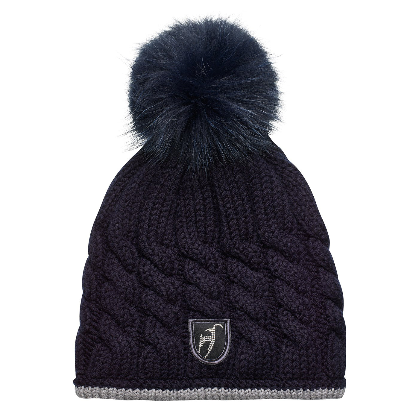 Toni Sailer Sandrina Fur Ski Beanie 2019 Midnight
