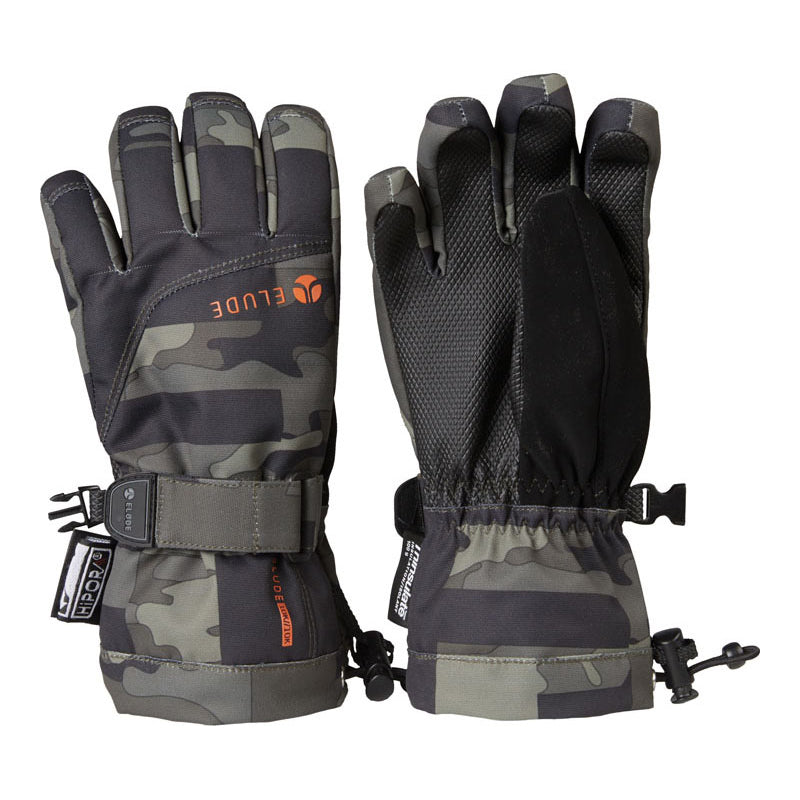Elude Maximise Boys Snow Glove 2018 Camo Patches