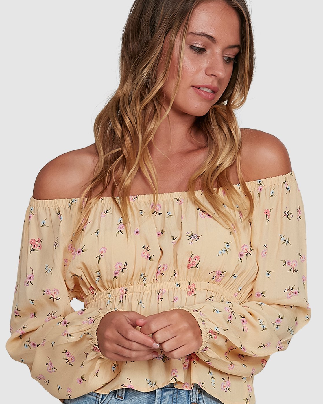 Pretty Moon Off Shoulder Top