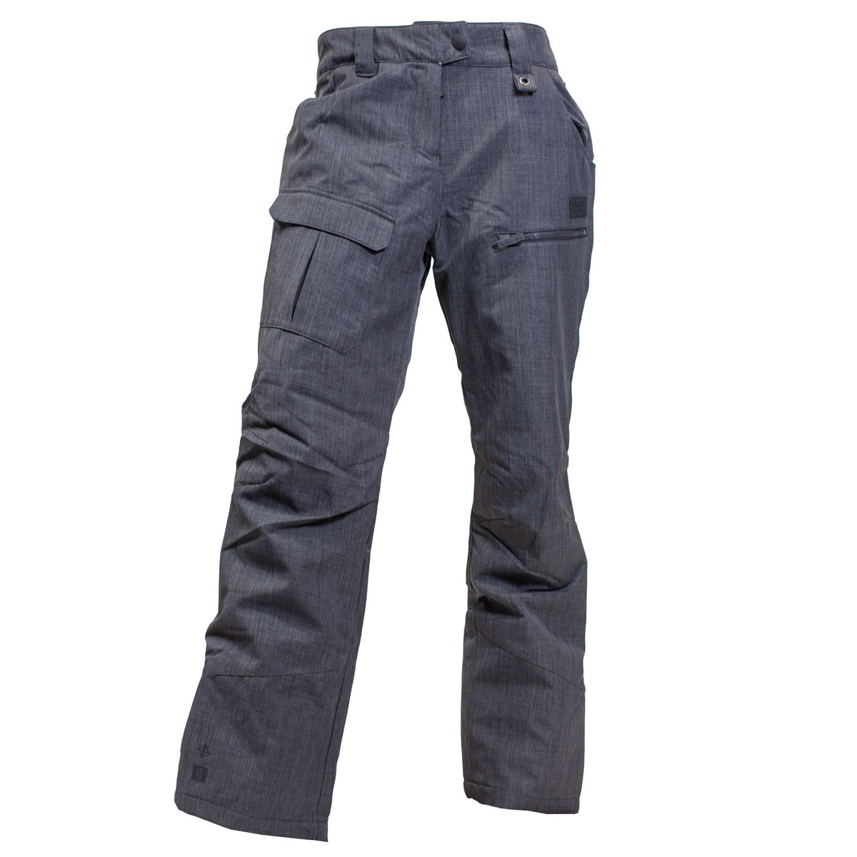 Powder Room Decline Insulated Snow Pant 2018 Black Melange