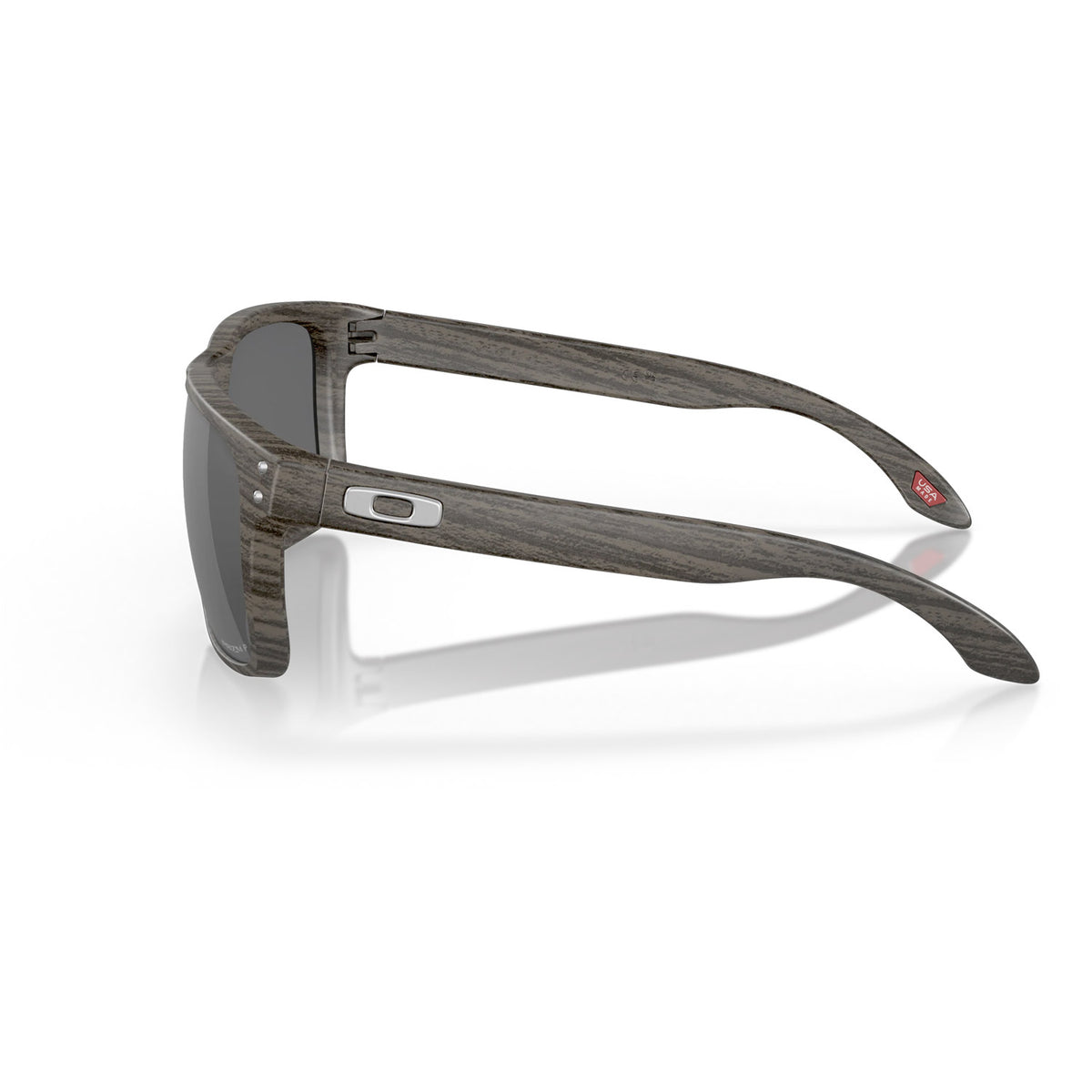 Holbrook XL Sunglasses Woodgrain - Prizm Black Polarised Lens