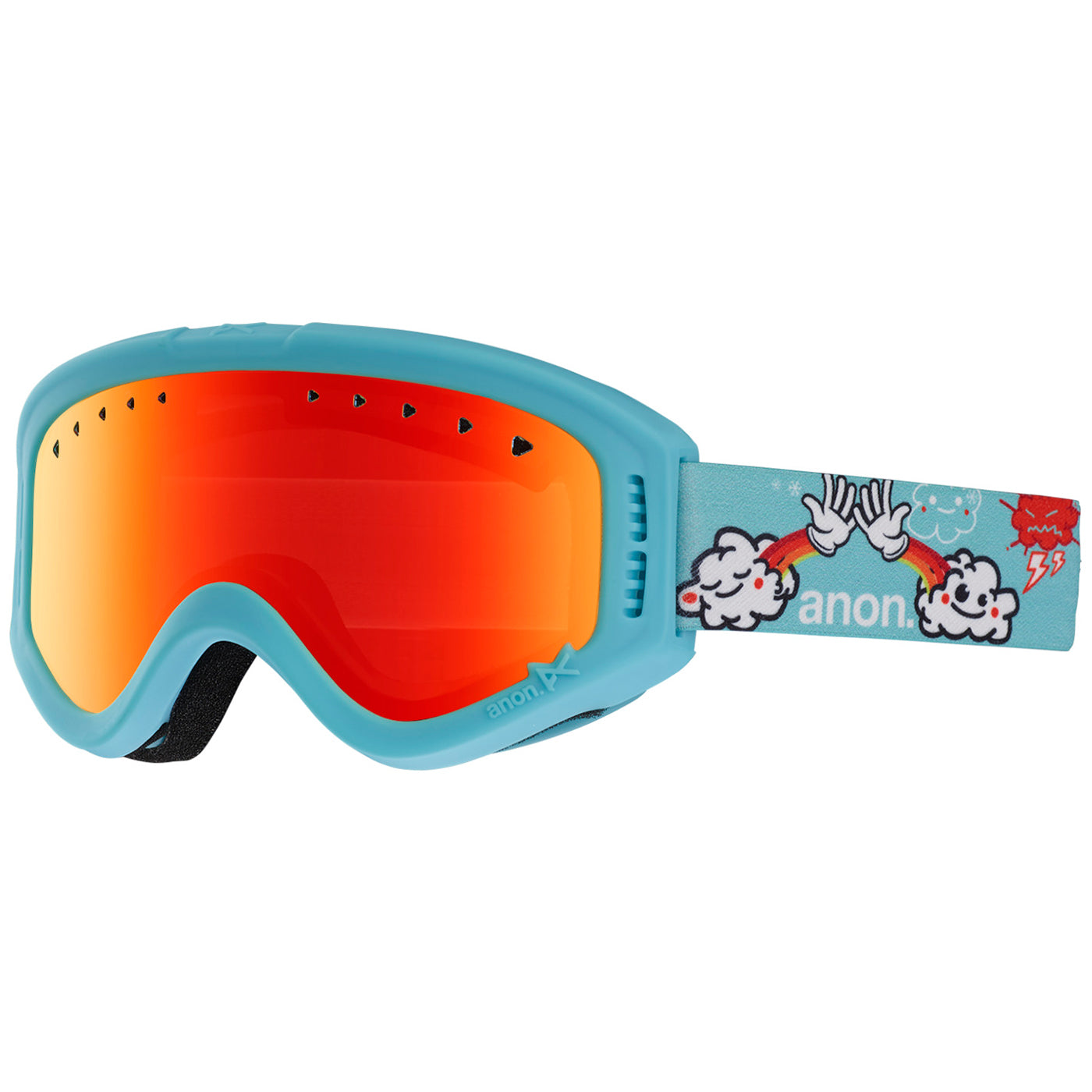 Anon Tracker Youth Goggle 2019 HI5 Red Amber lens
