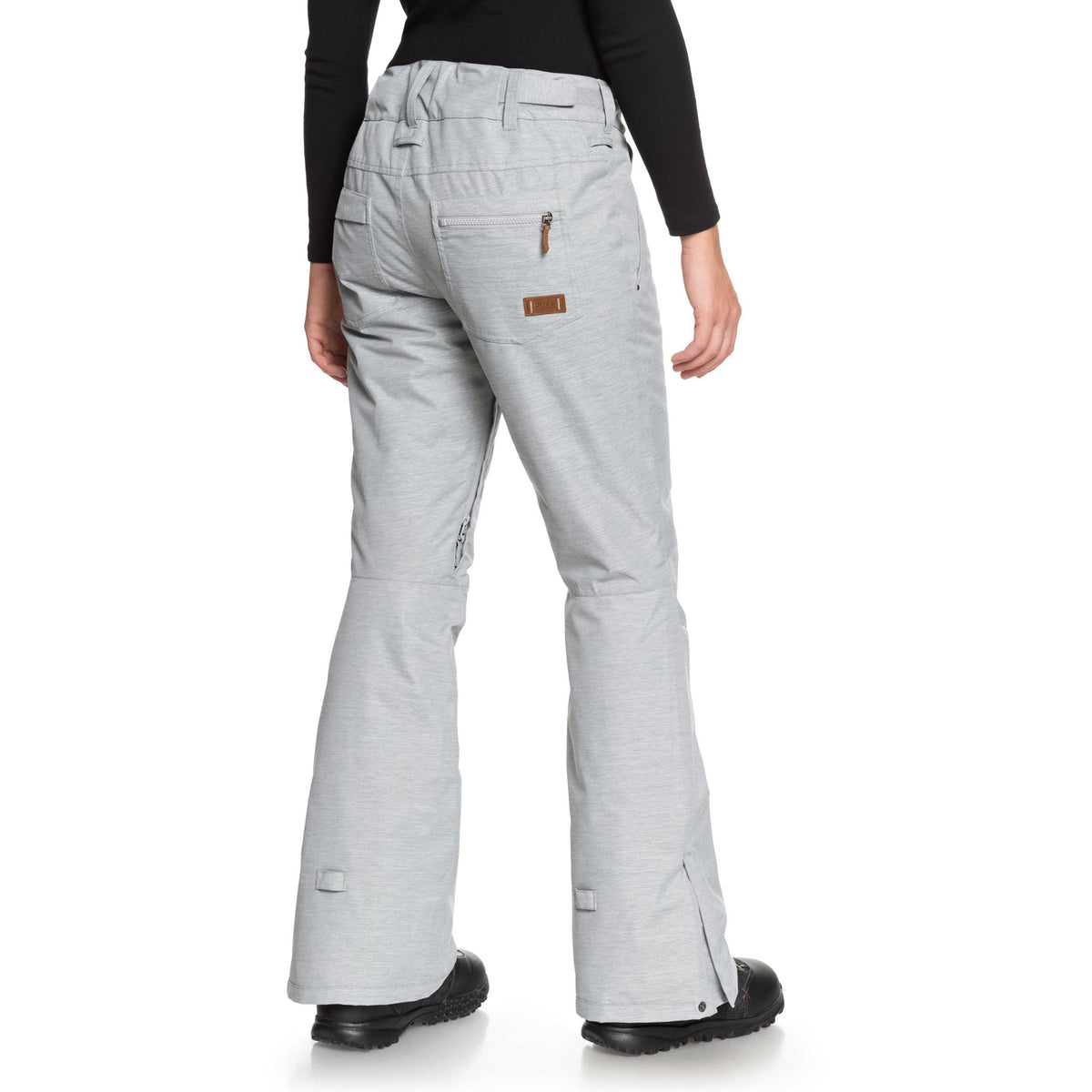 Roxy Nadia Snow Pant 2019 Warm Heather Grey
