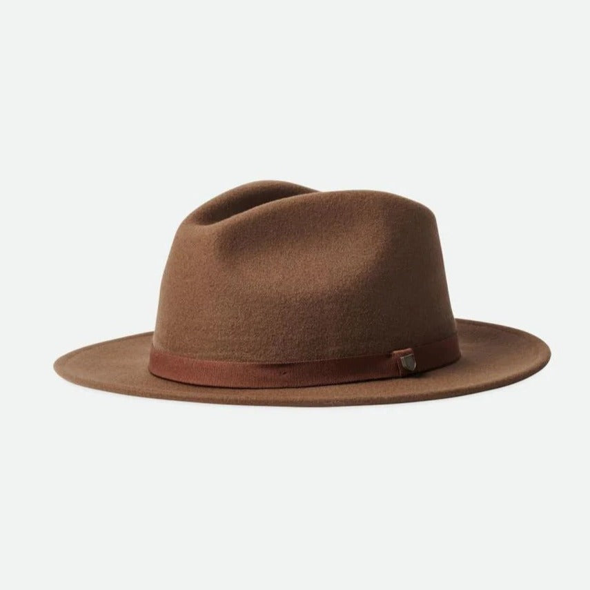 Wesley Packable Fedora Desert Palm
