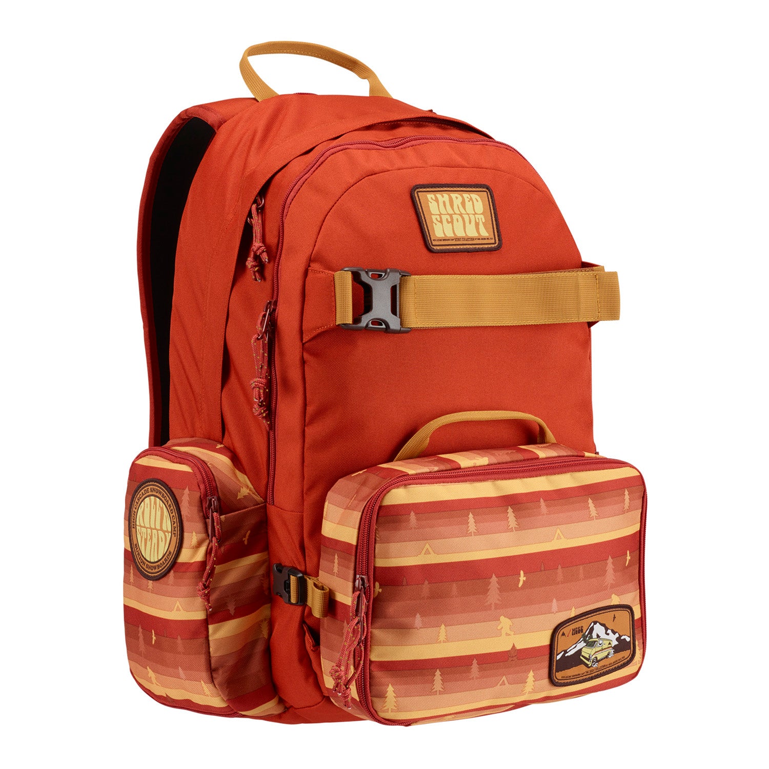 Burton HCSC Scout Backpack 2019 Tree Stripe Bitters