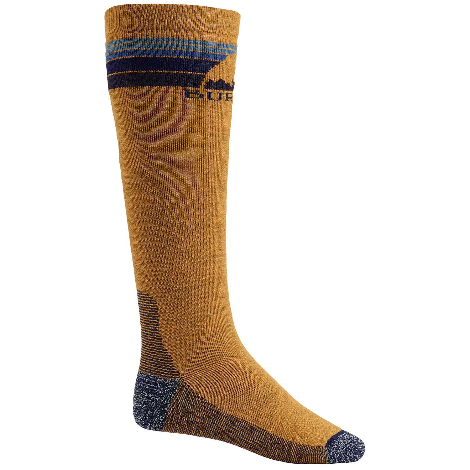 Burton Emblem Midweight Snowboard Sock 2019 Golden Oak