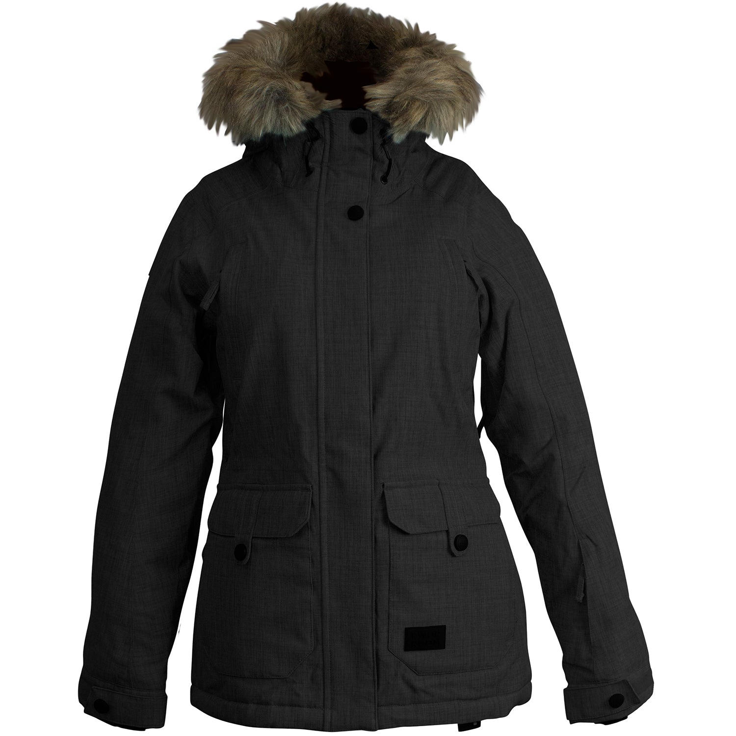 Powder Room Cloud Insulated Snow Jacket 2018 Black