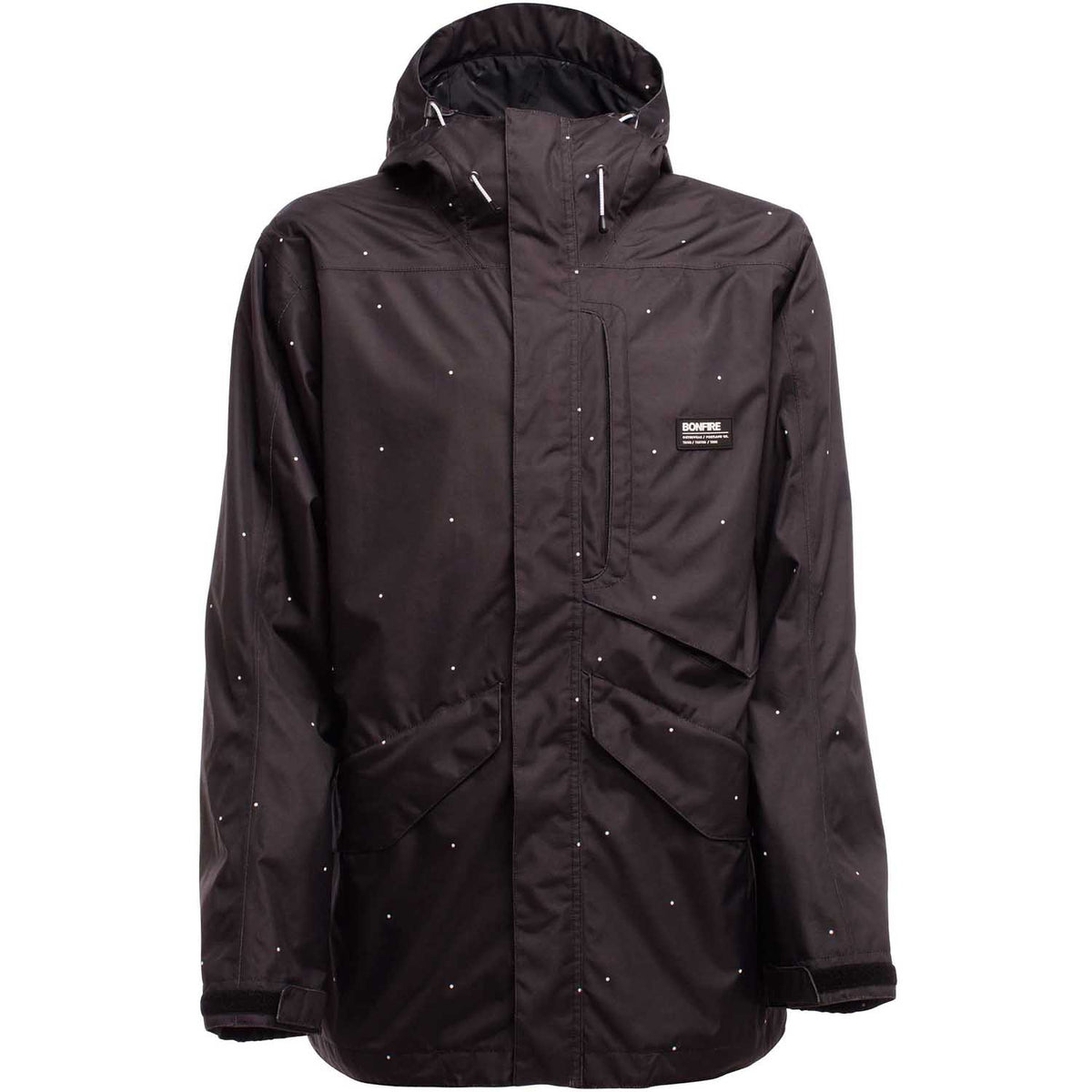 Bonfire Vector Mens Snowboard Jacket 2018 Dot Print
