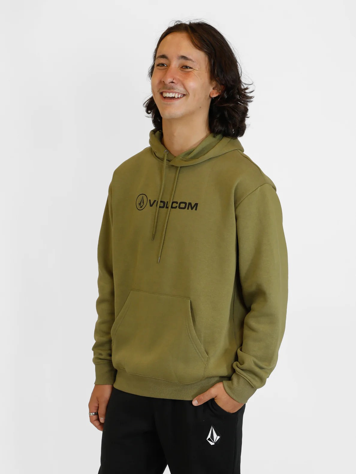 Volcom Stonicon Pullover Old Military