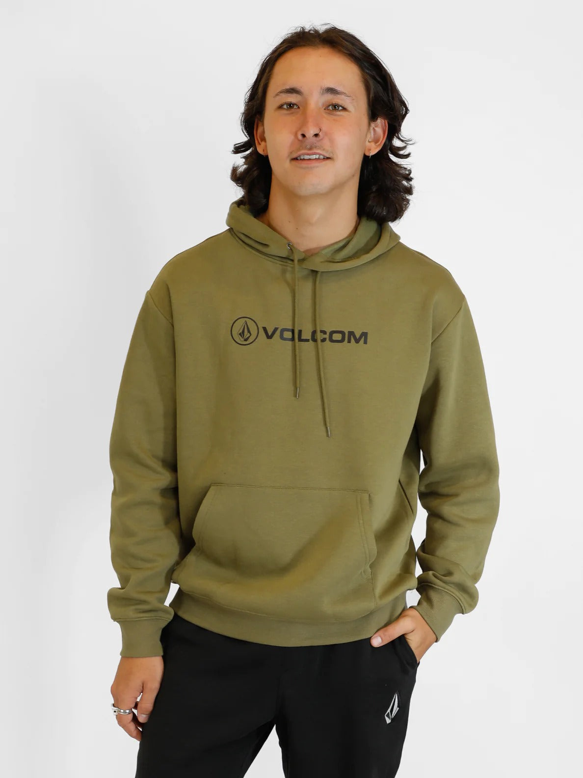 Volcom Stonicon Pullover Old Military