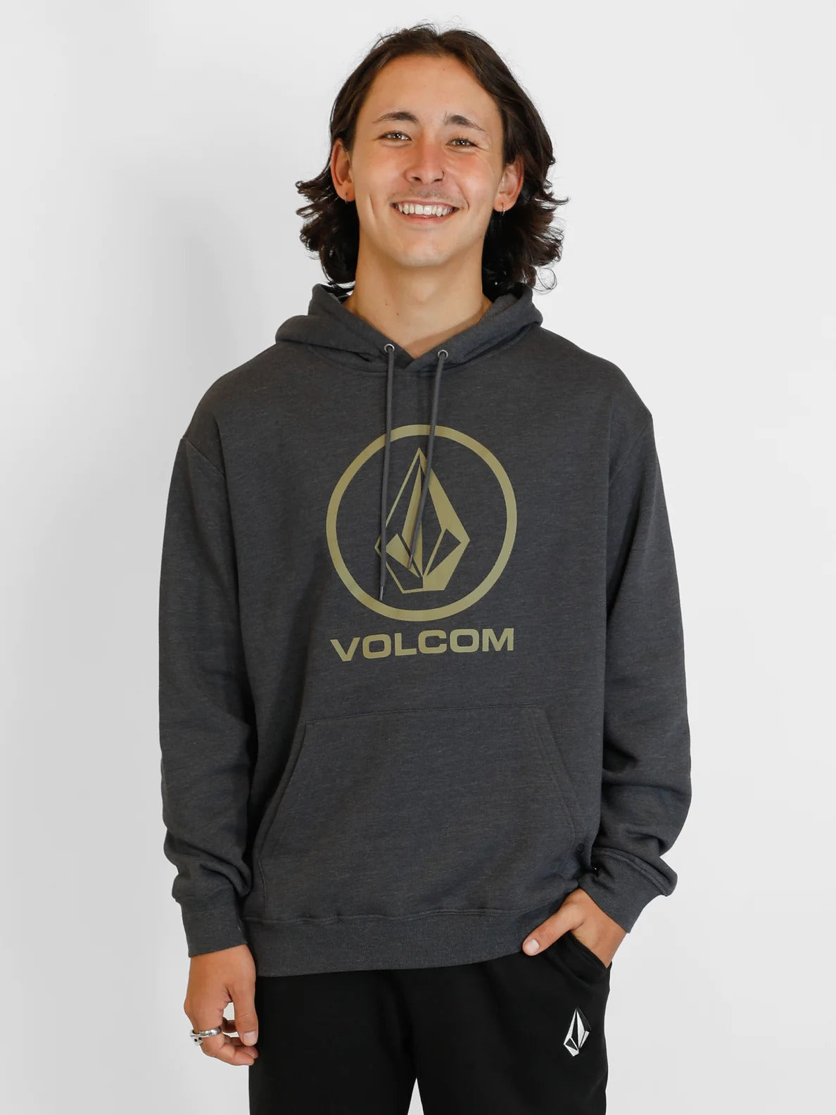 Volcom Boulder Pullover Charcoal Heather