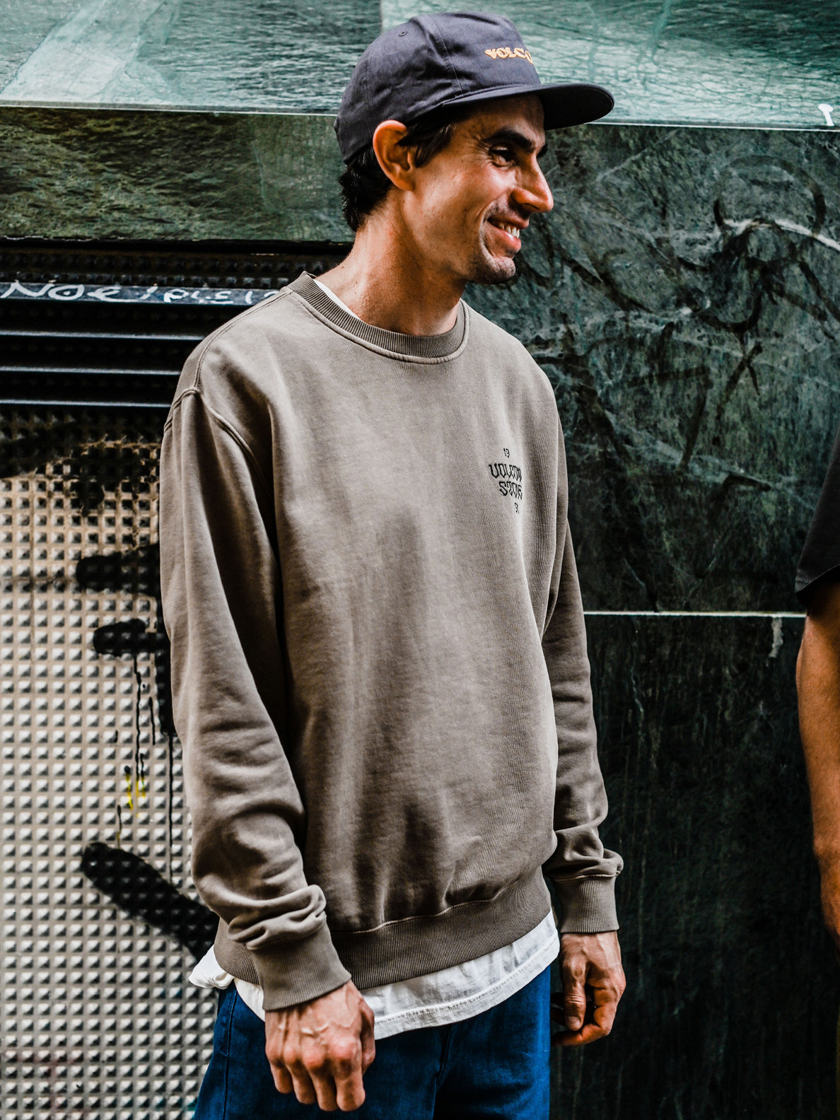 Compstone Crew Fleece - Mud