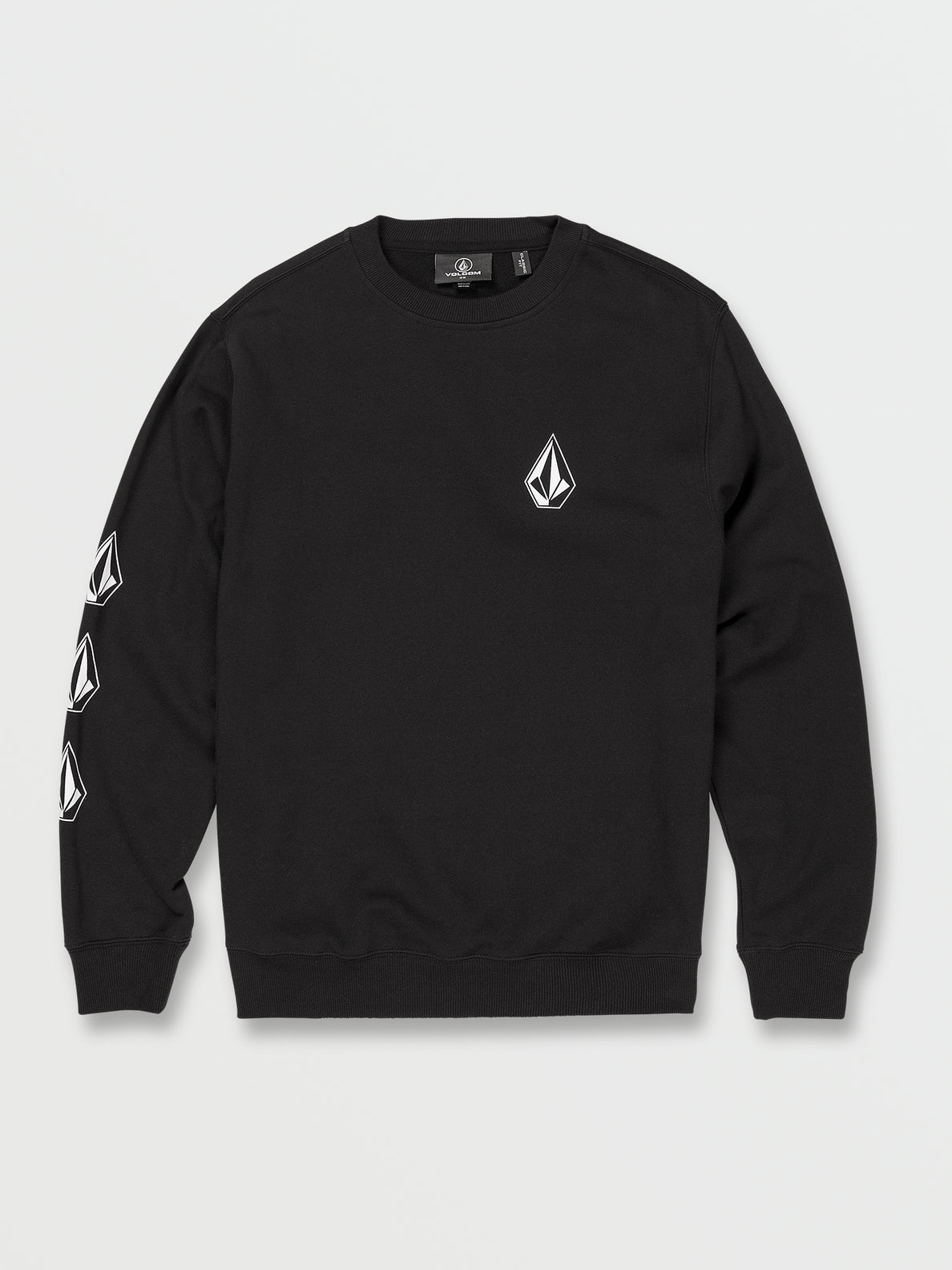 Iconic Stone Crew Fleece - Black