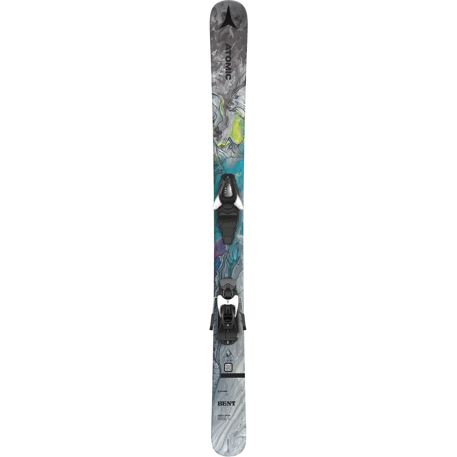 Bent JR 110-130 Skis w/ C5 GW Binding 2024