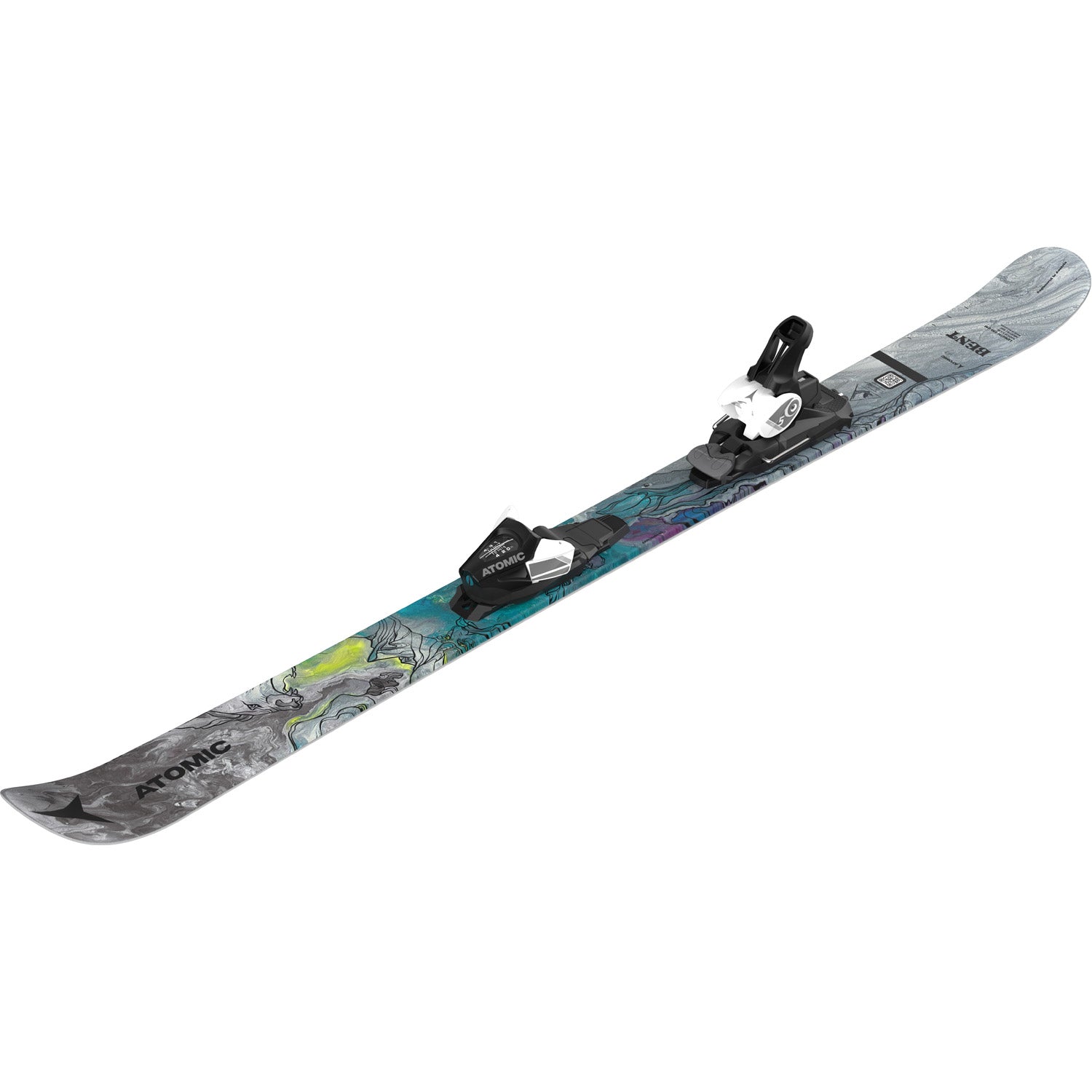 Bent JR 110-130 Skis w/ C5 GW Binding 2024