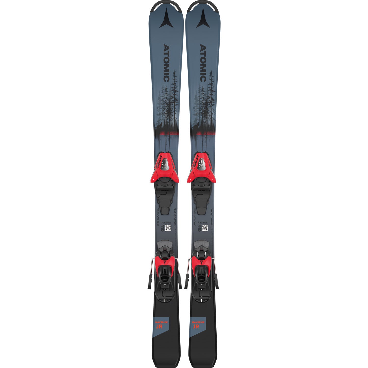 Maverick JR 100-120 Skis w/ C5 GW Binding 2024