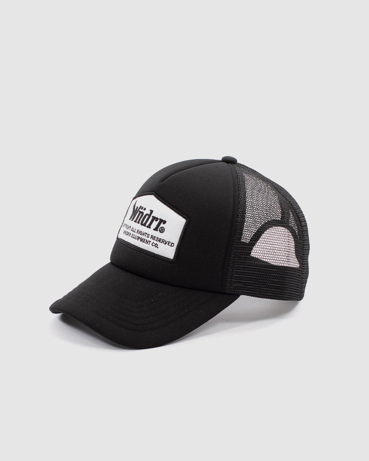 BOUNDARY TRUCKER CAP - BLACK