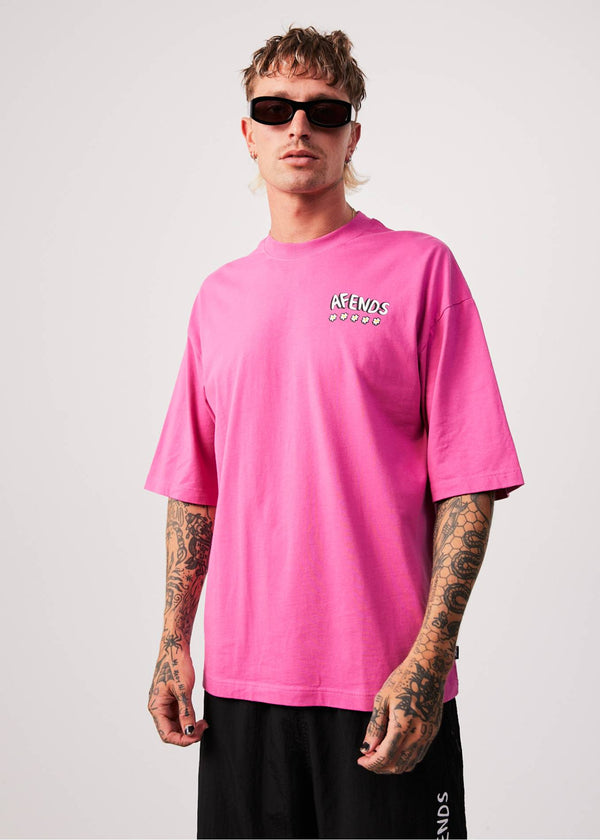 Flowers Recycled Oversized T-Shirt