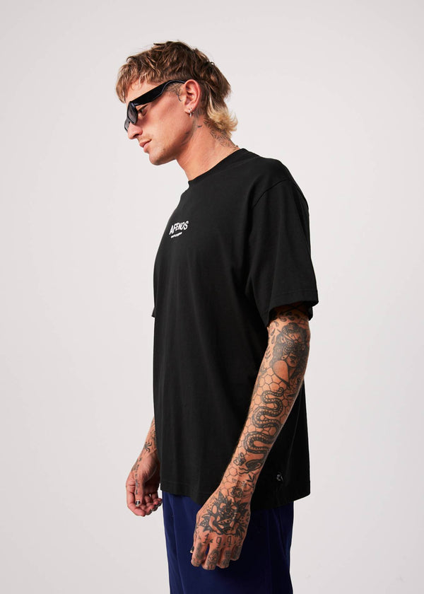 Spaced Recycled Retro T-Shirt