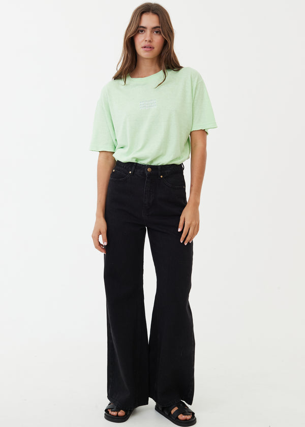 Gigi Organic Denim Flared Jeans