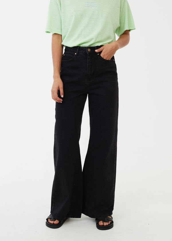 Gigi Organic Denim Flared Jeans