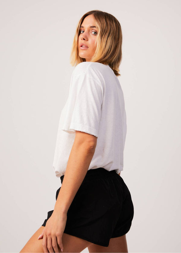 Pearly Hemp Oversized T-Shirt