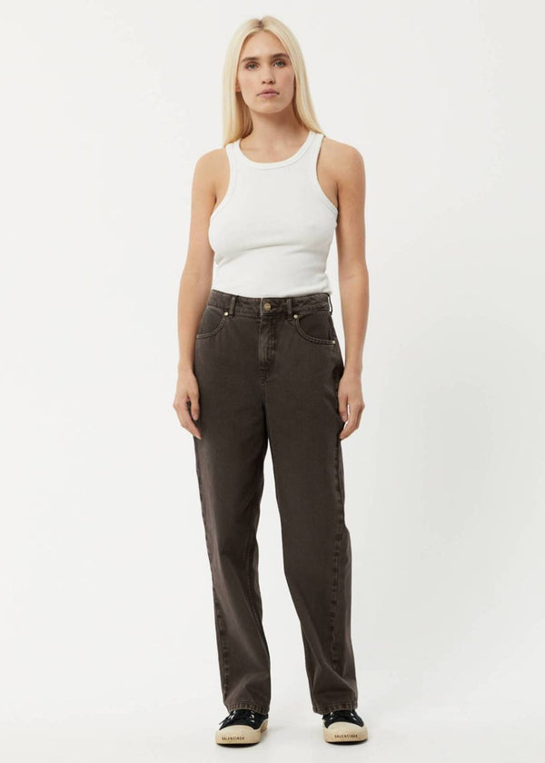 Shelby Long Organic Denim Wide Leg Jeans
