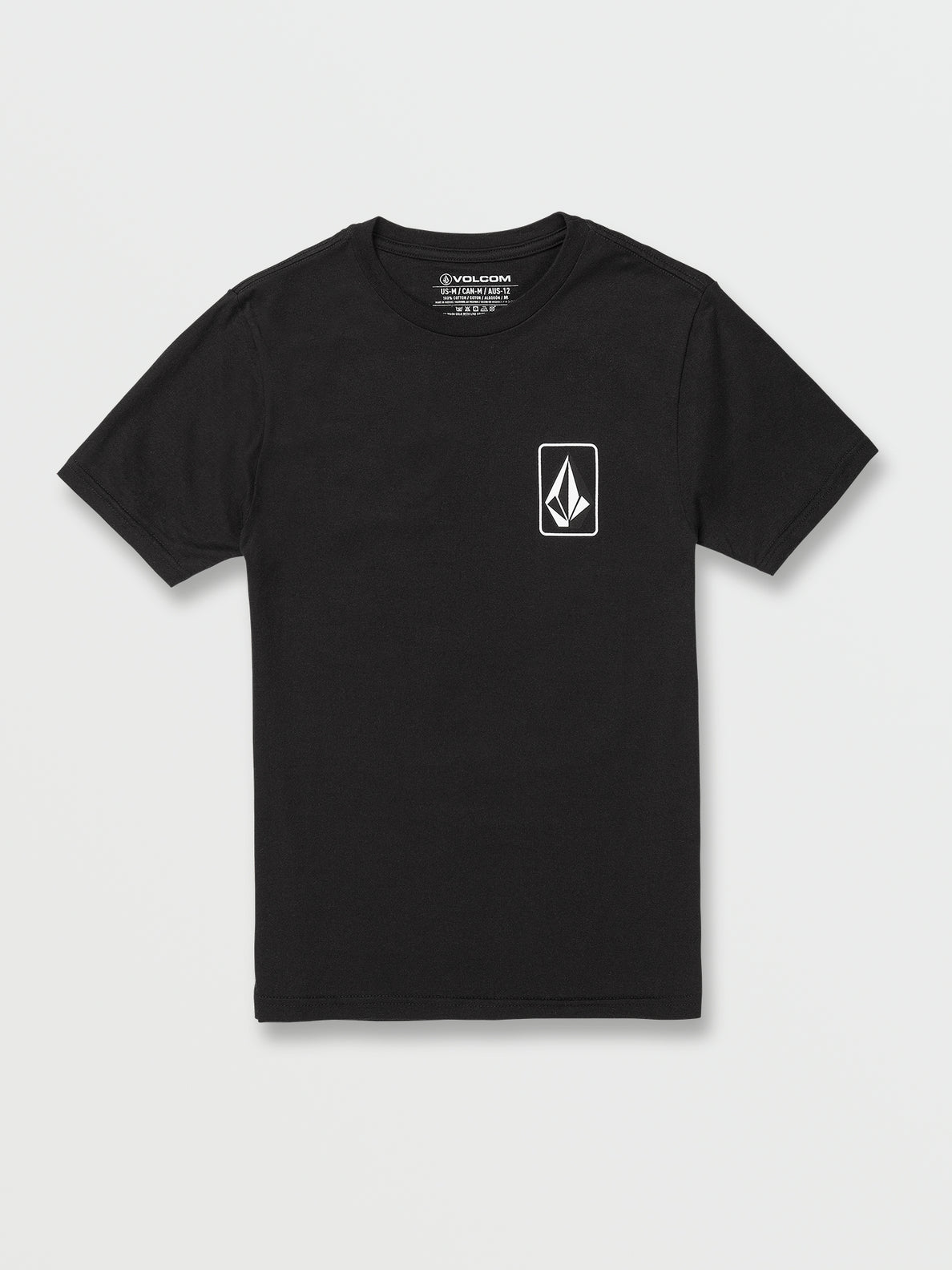Boys Youth Fullpipe Short Sleeve Tee - Black