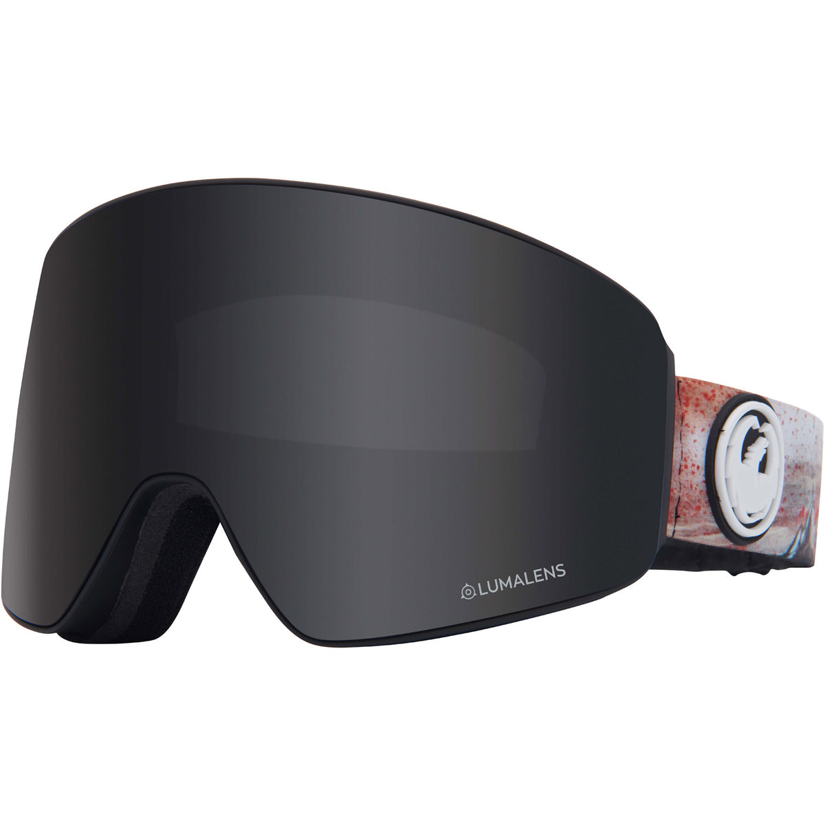 Dragon PXV Goggle 2020 Iguchi Signature - Lumalens Dark Smoke w/ Lumanlens Flash Blue Lens