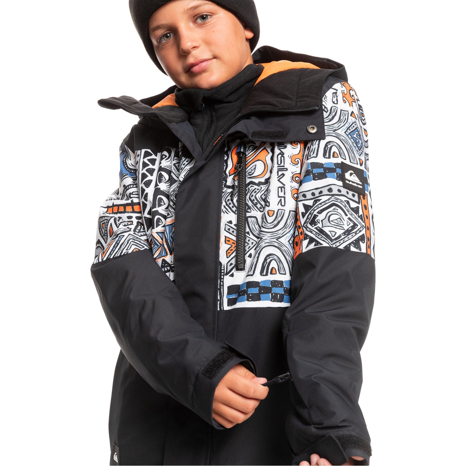 Boy's Mission Printed Block Insulated Jacket