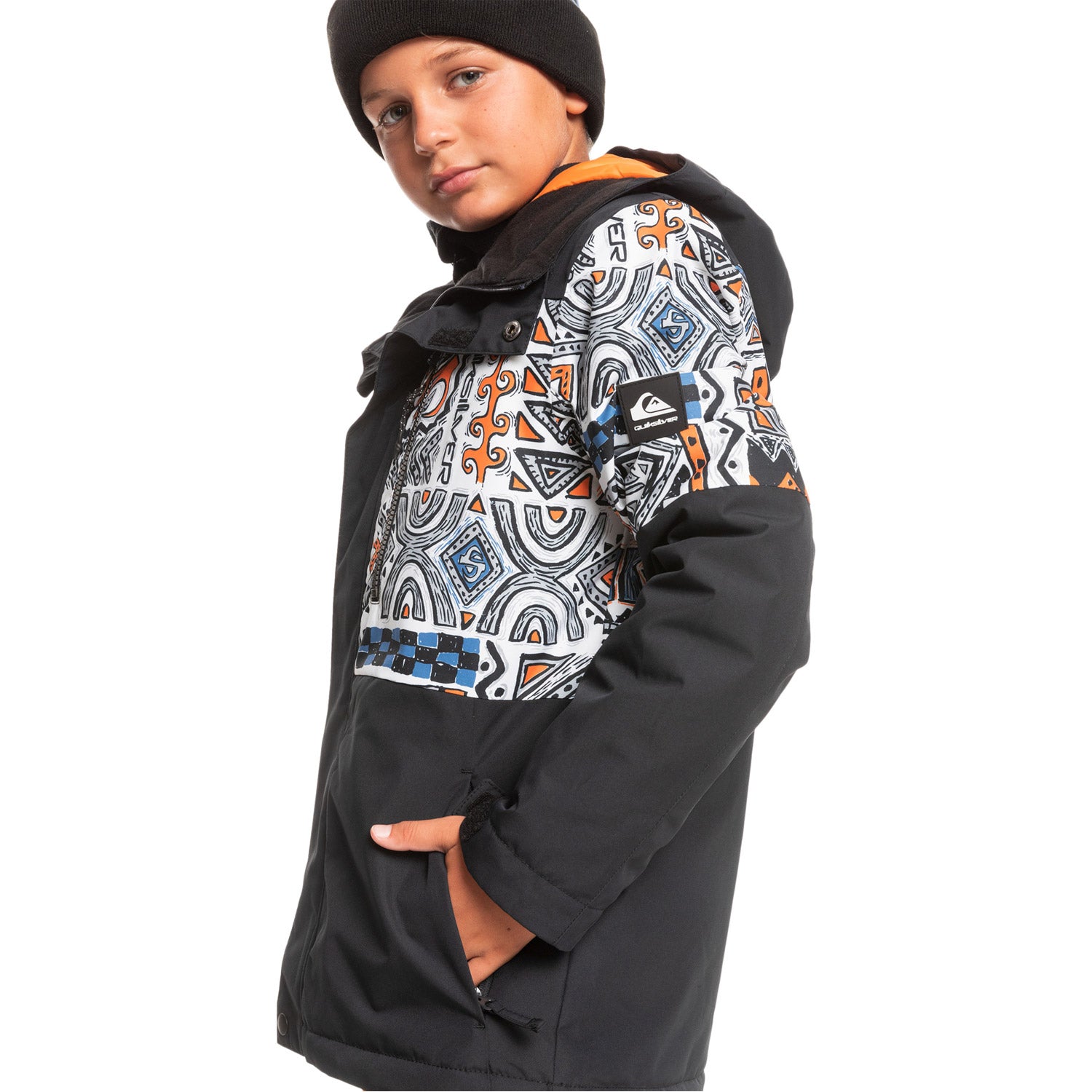 Boy's Mission Printed Block Insulated Jacket